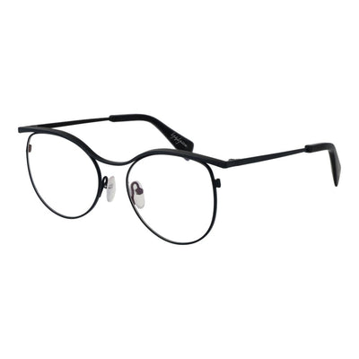 Yohji Yamamoto Schwarze Metallbrille (Gestell)