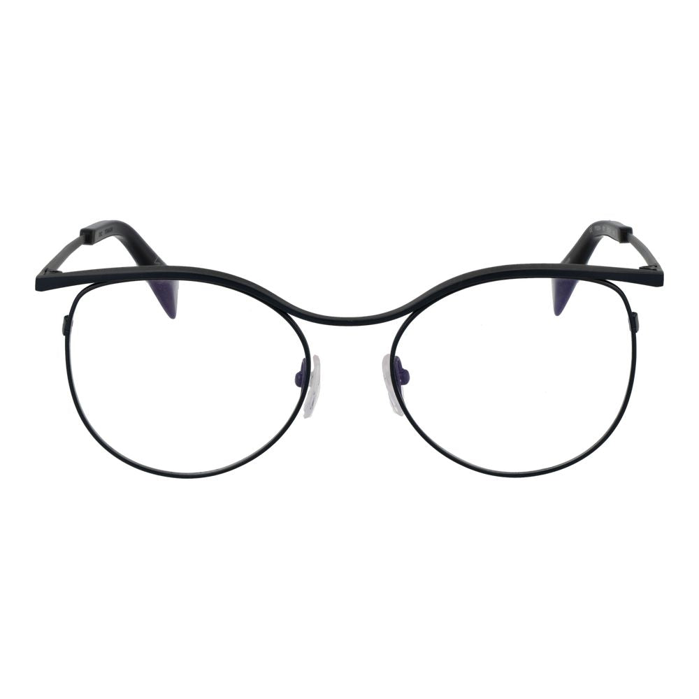 Yohji Yamamoto Schwarze Metallbrille (Gestell)