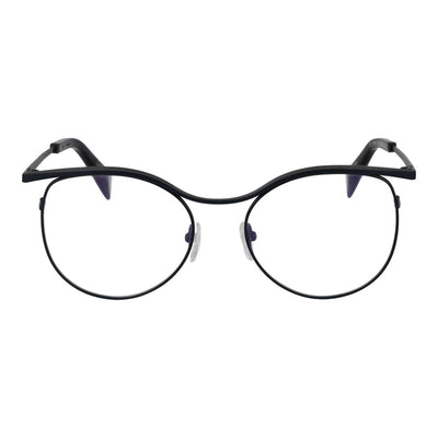 Yohji Yamamoto Schwarze Metallbrille (Gestell)