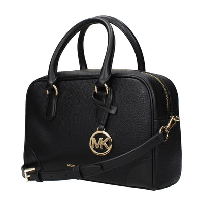 Michael Kors Black Leather Handbag