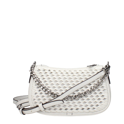 Michael Kors White Leather Handbag