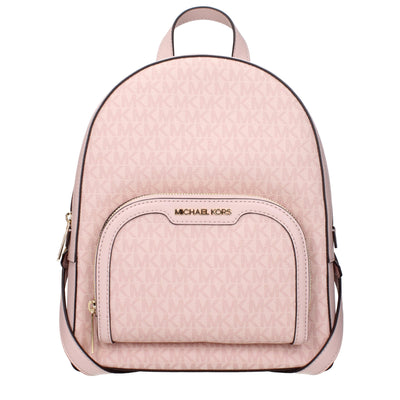 Michael Kors Pink Fabric Backpack