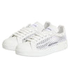 Dolce & Gabbana White Mesh Inserts Low Top Sneakers Shoes