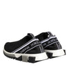 Dolce &amp; Gabbana Schwarze Slip-On-Sneaker Sorrento Low Top