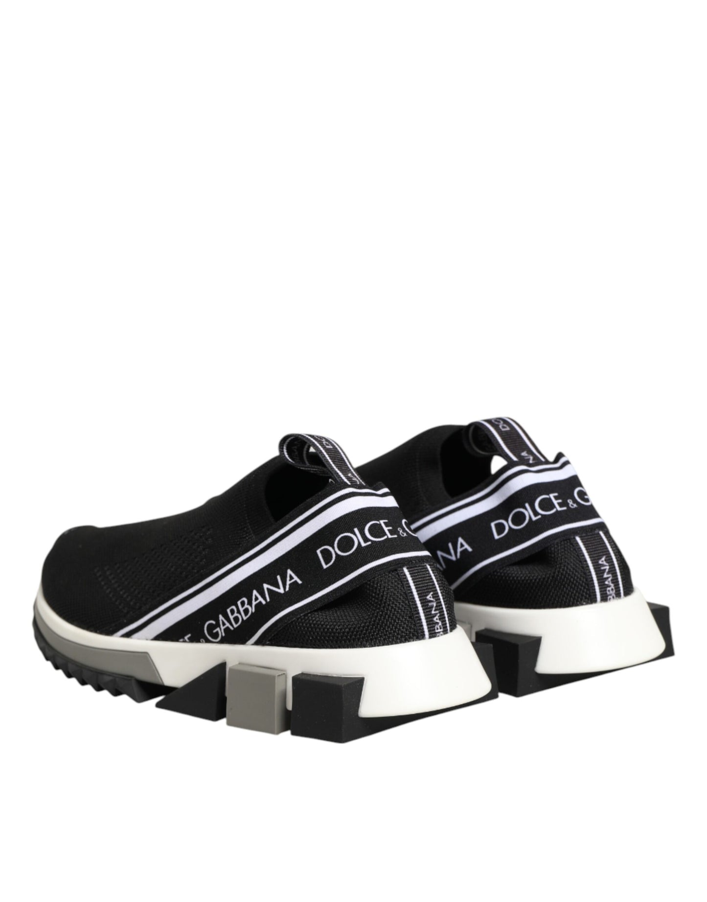 Dolce &amp; Gabbana Schwarze Slip-On-Sneaker Sorrento Low Top