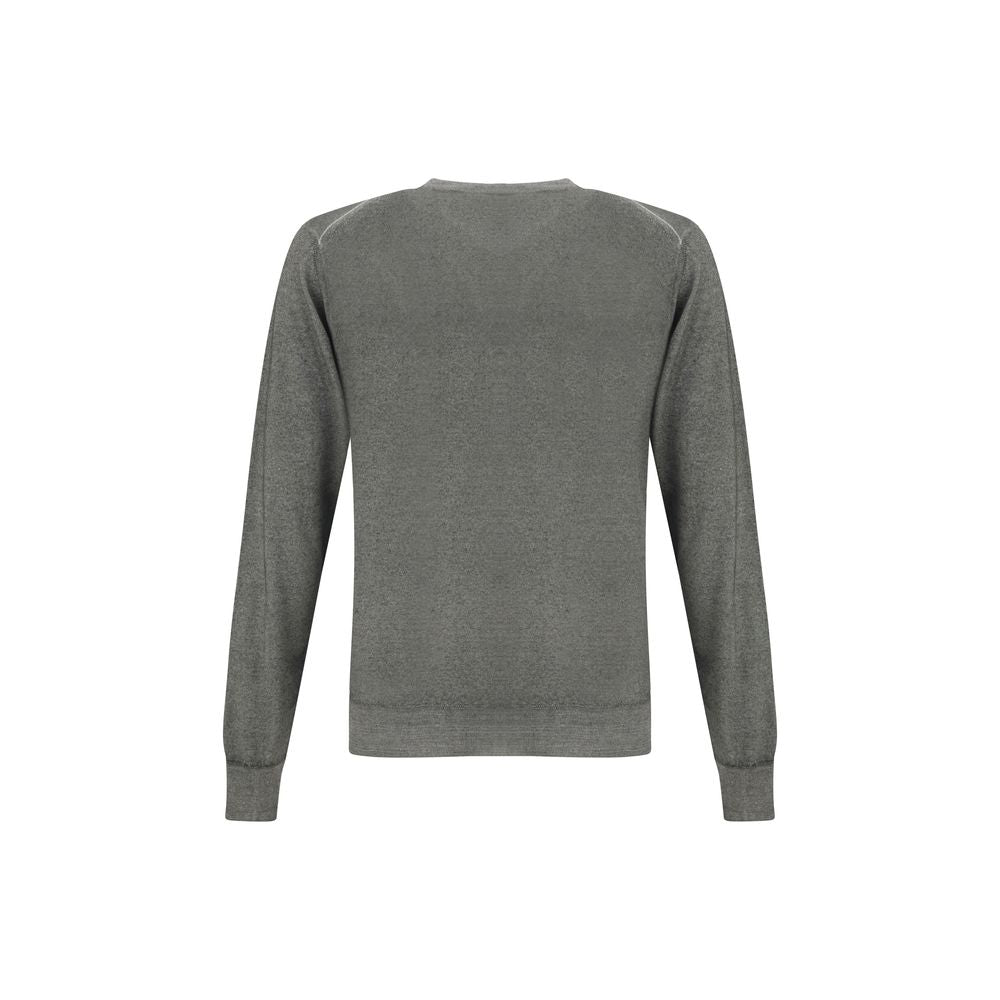 Cruciani Grauer Kaschmirpullover