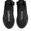 Dolce & Gabbana Black SORRENTO Sport Stretch Sneakers Shoes