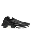 Dolce & Gabbana Black SORRENTO Sport Stretch Sneakers Shoes