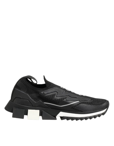 Dolce & Gabbana Black SORRENTO Sport Stretch Sneakers Shoes