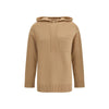 Max Mara Beige Wollhoodie