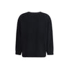 Max Mara Schwarzes Woll-Sweatshirt