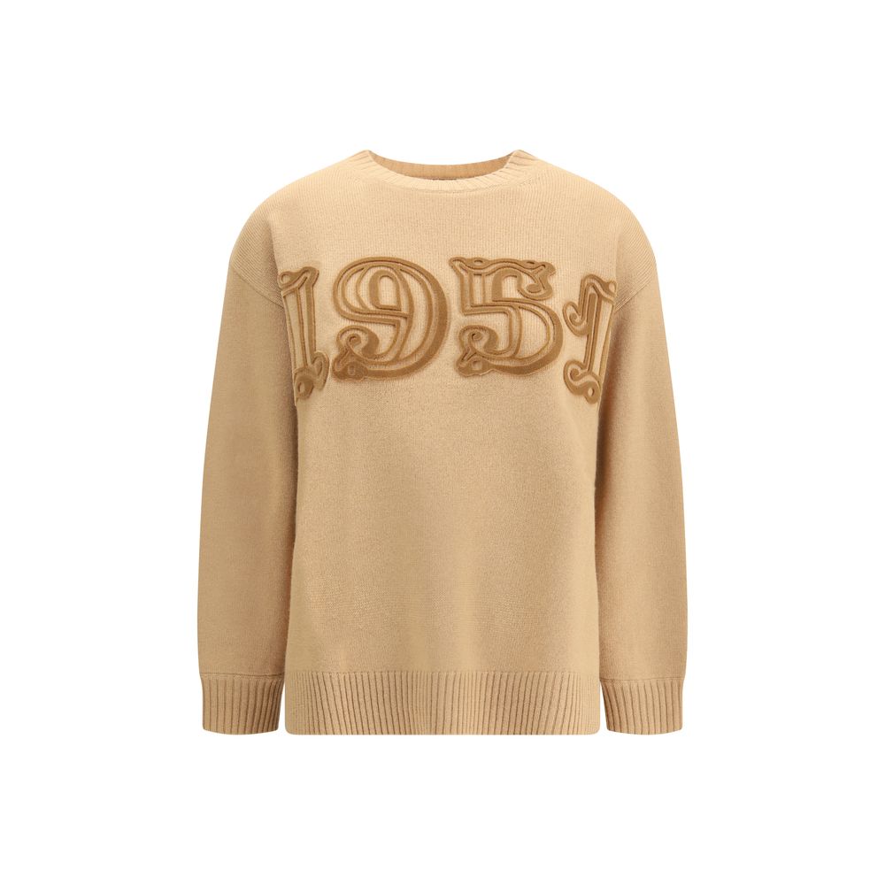 Max Mara Beige Woll-Sweatshirt