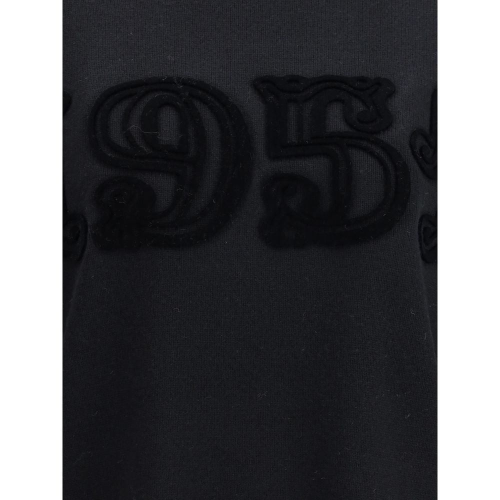 Max Mara Schwarzes Woll-Sweatshirt