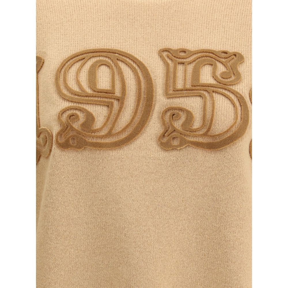 Max Mara Beige Woll-Sweatshirt