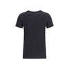 Schwarzes Baumwoll-T-Shirt von Max Mara