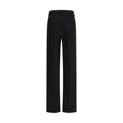 Max Mara Black Camel Hair  Casual Pants