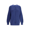Ella Blue Merino-Woll-Sweatshirt