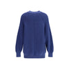 Ella Blue Merino-Woll-Sweatshirt