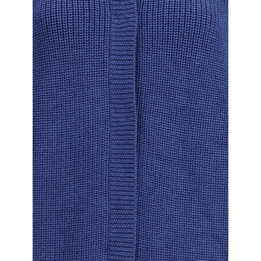 Ella Blue Merino-Woll-Sweatshirt