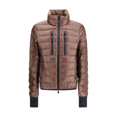 Moncler Grenoble Brauner Polyamidmantel