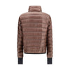 Moncler Grenoble Brauner Polyamidmantel