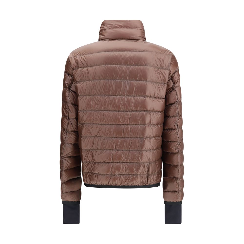 Moncler Grenoble Brauner Polyamidmantel
