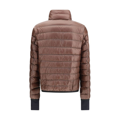 Moncler Grenoble Brauner Polyamidmantel