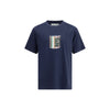 Barbour Blue Cotton T-Shirt
