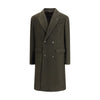 Cruna Bicolor Fleece Wool Coat