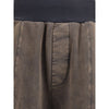 ALAINPAUL Brown Cotton Casual Pants