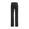 Saint Laurent Schwarze Baumwolljeans mit geradem Bein