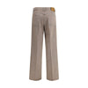 Jacob Cohen Brown Cotton Relaxed Fit Jeans