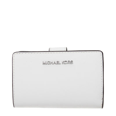Michael Kors White Leather Wallet