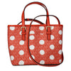 Michael Kors Orange Fabric Handbag