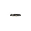 Valentino Garavani Black Calf Leather Bos Taurus Bracelet