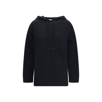 Max Mara Black Wool Hoodie
