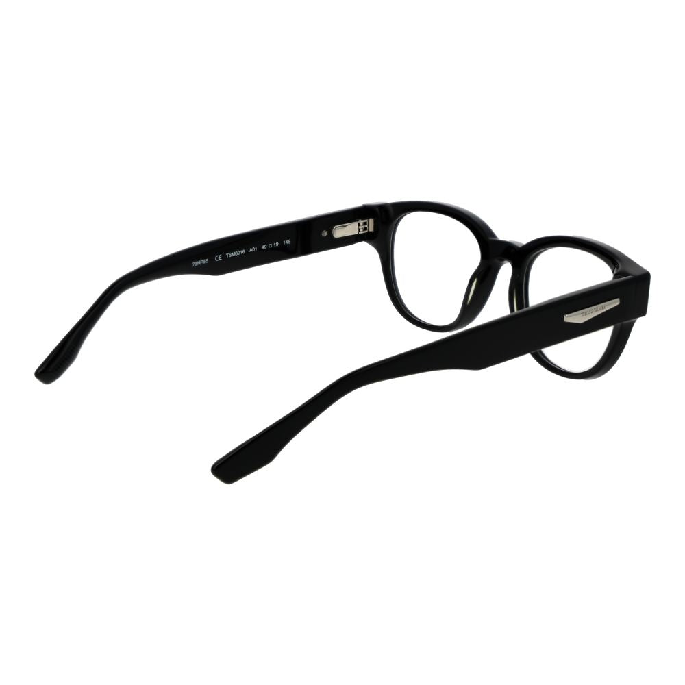 Trussardi Brillengestell aus schwarzem Acetat