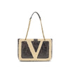 Valentino Garavani Black Lamb Ovis Aries Aries Shoulder Bag