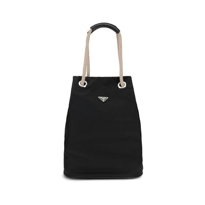Prada Black Recycled Polyamide Shoulder Bag