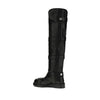Dolce & Gabbana Black Calf Leather Bos Taurus Lace-Up Boots