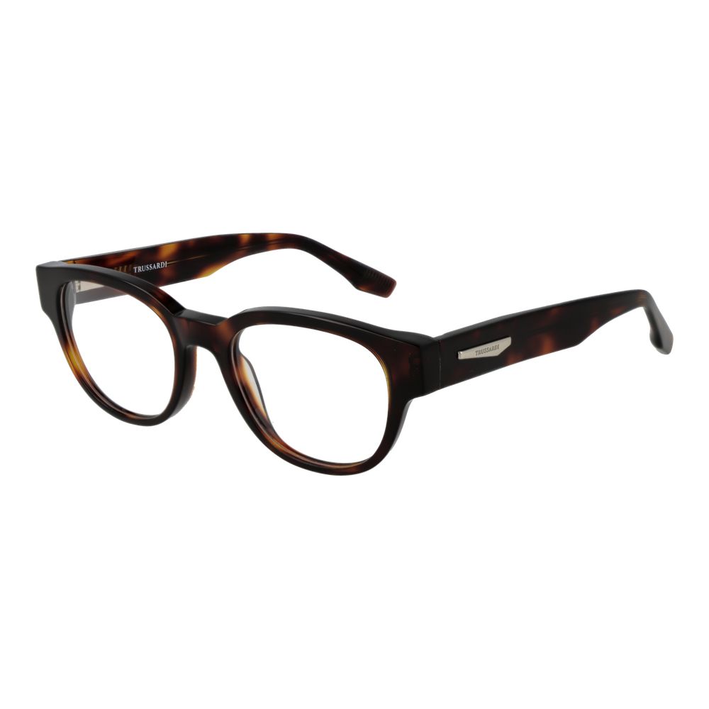 Trussardi Brillengestell aus braunem Acetat