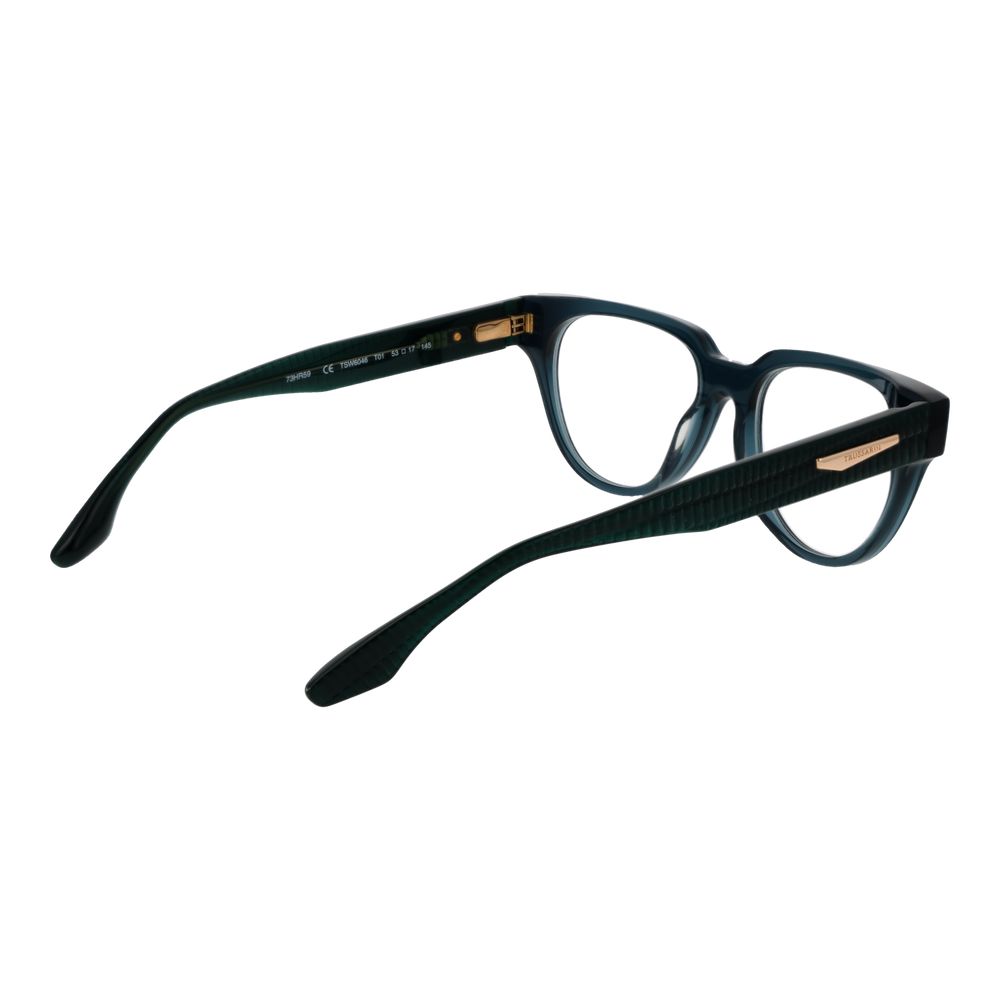 Trussardi Brillen aus blauem Acetat (Gestell)
