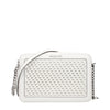 Michael Kors White Leather Crossbody Bag