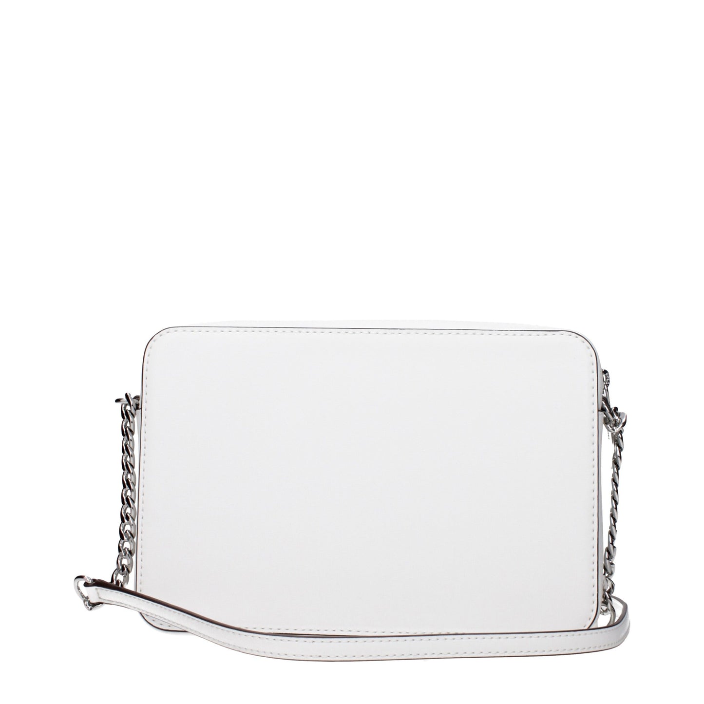 Michael Kors White Leather Crossbody Bag