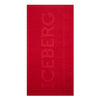 Iceberg Red Cotton Men Beach Towel
