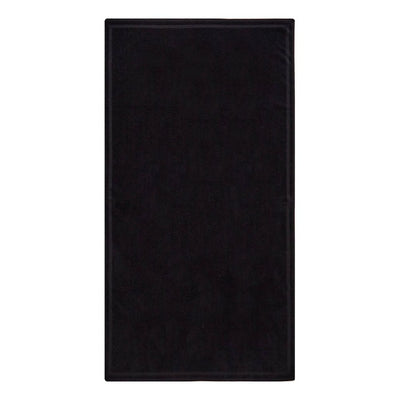 Iceberg Black Cotton Men's Beach Towel