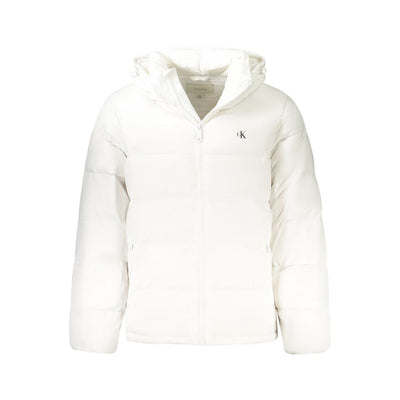Calvin Klein White Nylon Men's Jacket