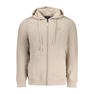 Norway 1963 Beige Cotton Men's Hoodie Sweatshirt
