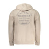 Norway 1963 Beige Cotton Men's Hoodie Sweatshirt