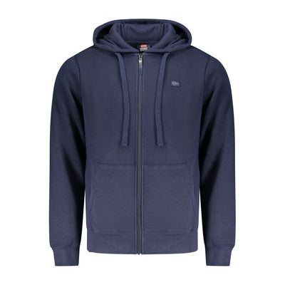 Norway 1963 Blue Cotton Men's Hoodie Sweatshirt